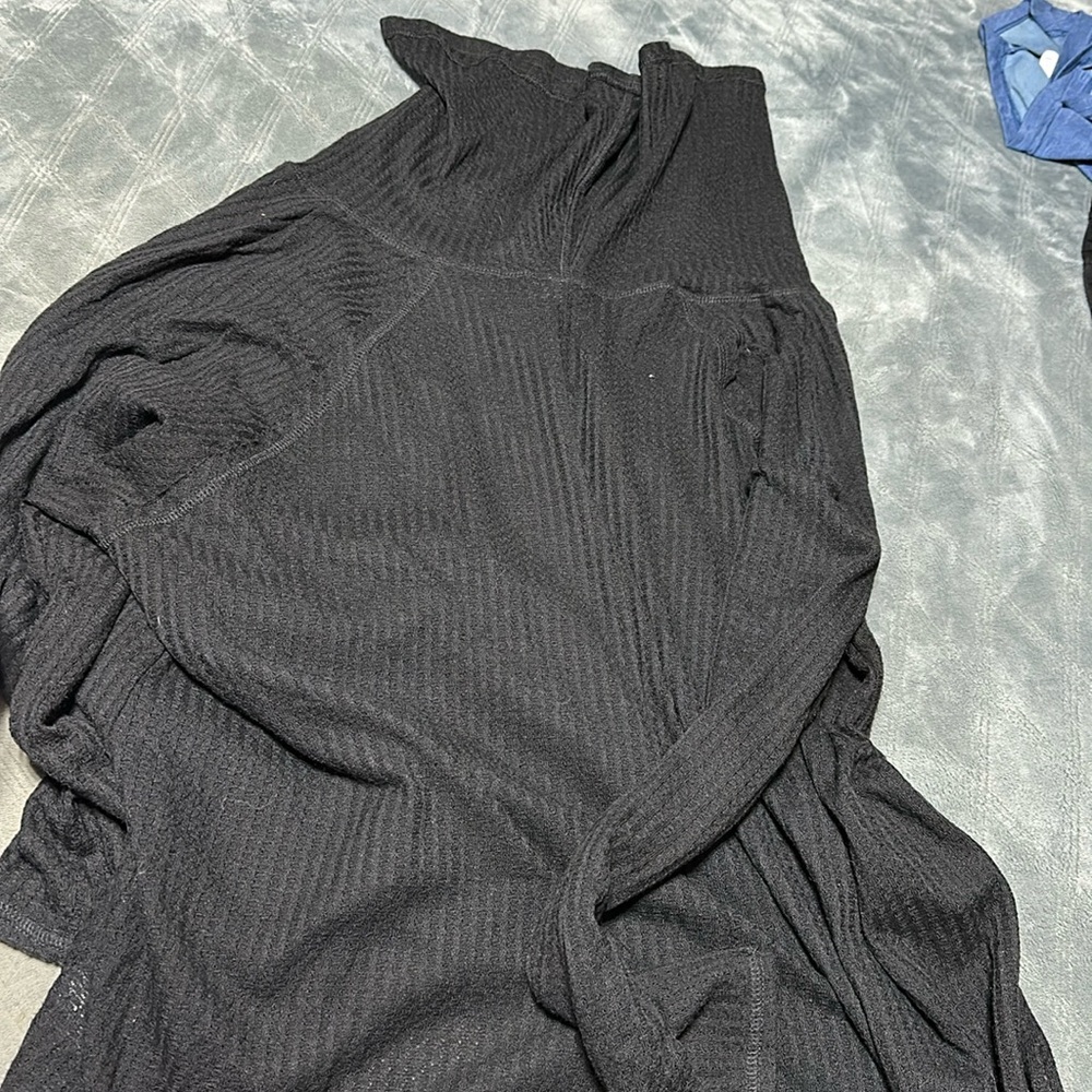 Black turtle neck